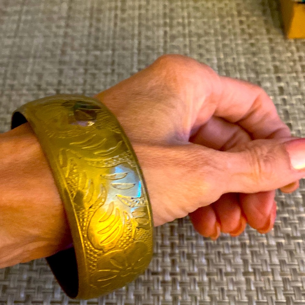 Brass bracelet